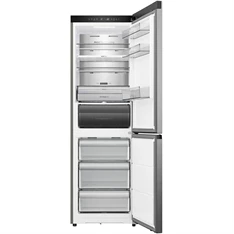 Hisense RB3K330SAID szürke, alulfagyasztós, Hűtő:215L, Fagyasztó:115L, Total No frost hűtőszekrény