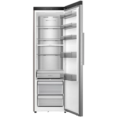 Hisense RL3K370SAID inox, egyajtós, Hűtő:372L, Fagyasztó: 25L hűtőszekrény