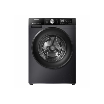 Hisense WF3S8043BB3 fekete, elöltöltős, max.1400ford., 8 kg, mosógép