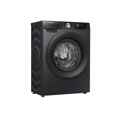 Hisense WF3S8043BB3 fekete, elöltöltős, max.1400ford., 8 kg, mosógép