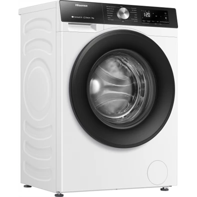 Hisense WF3S8043BW3 fehér, elöltöltős, max.1400ford., 8 kg, mosógép