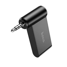 Hoco E58 3,5mm jack fekete Bluetooth adapter