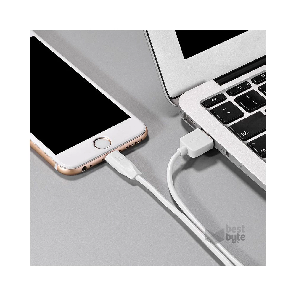 Hoco HOC0053 X1 1m Lightning > USB fehér kábel