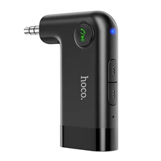 Hoco HOC0292 Bluetooth E53 In-Car AUX Wireless Receiver vezeték nélküli AUX vevőegység