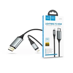 Hoco HOC0297 Lightning-HDMI 2 m-es vezetékkel - UA15 Lightning to HDMI Adapter Full HD kábel