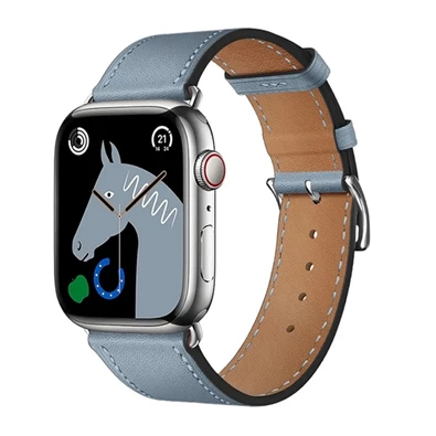 Hoco WA17_GR Apple Watch Series 9 41mm / Watch Series 7 41mm / Watch Series 8 41mm szürke szilikon óraszíj