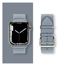 Hoco WA17_GR Apple Watch Series 9 41mm / Watch Series 7 41mm / Watch Series 8 41mm szürke szilikon óraszíj