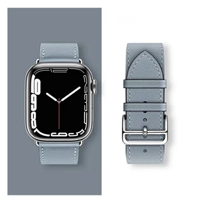 Hoco WA17_GR Apple Watch Series 9 41mm / Watch Series 7 41mm / Watch Series 8 41mm szürke szilikon óraszíj
