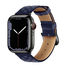 Hoco WA18_BLUE Apple Watch Series 9 41mm / Watch Series SE 40mm / Watch Series SE 2 40mm sötétkék szilikon óraszíj