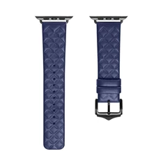 Hoco WA18_BLUE Apple Watch Series 9 41mm / Watch Series SE 40mm / Watch Series SE 2 40mm sötétkék szilikon óraszíj