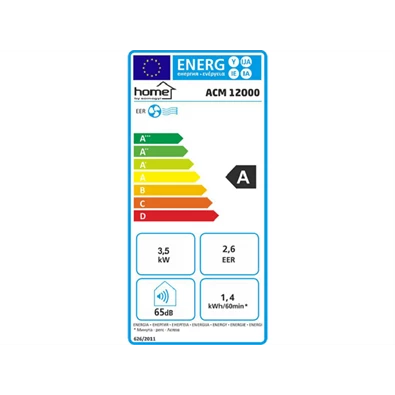 Home ACM 12000 R290 3,51 kW mobil klíma