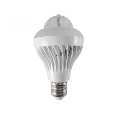 Home DL 9/27RGB fehér + RGB LED diszkó lámpa