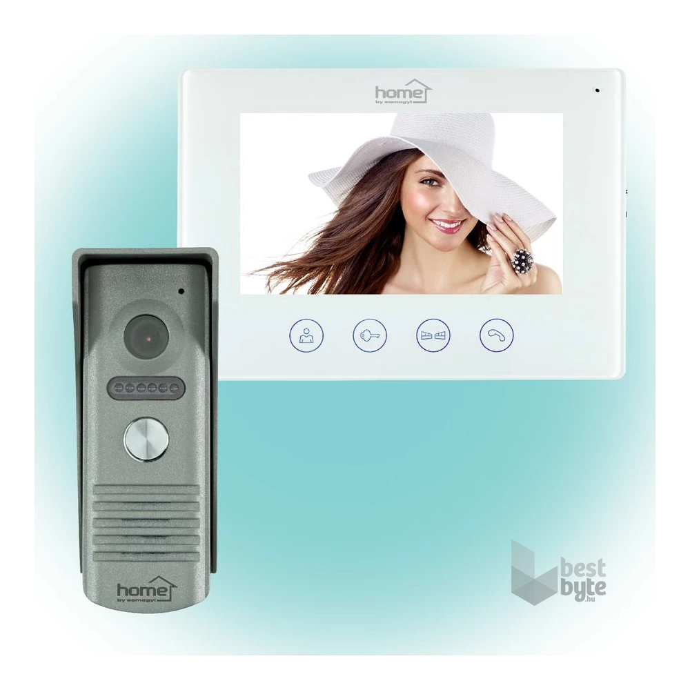 Home DPV WIFI SET Smart video kaputelefon szett 7" LCD monitorral