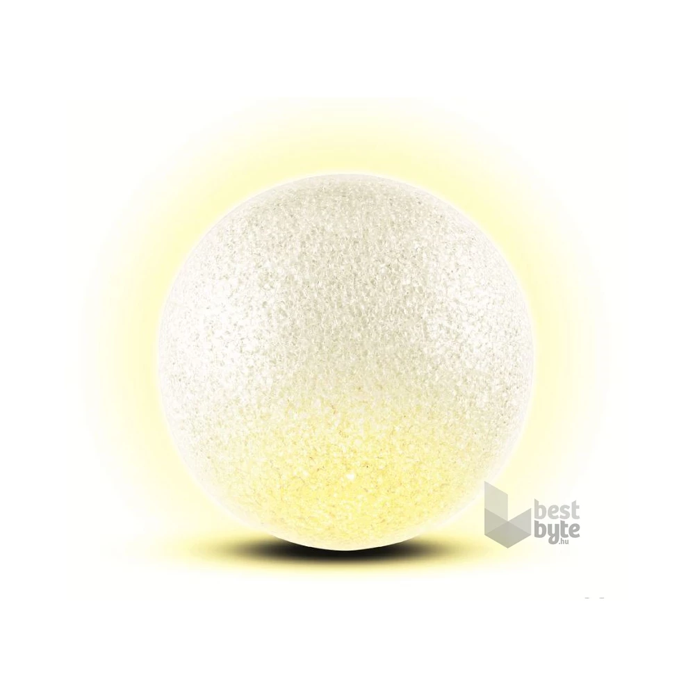 Home GLE 15/WW gömb 15cm/2LED/beltéri/meleg fehér karácsonyi dísz