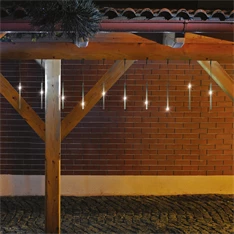 Home G 10101 100 db LED-es  10 db jégcsap fényfüggöny