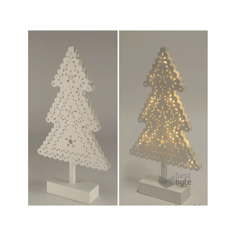 Home KAD 19 PINE fenyőfa 20LED/beltéri/meleg fehér karácsonyi dísz