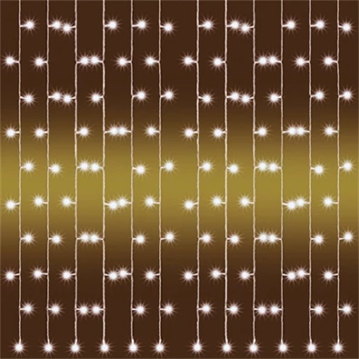 Home KAF 210LC/WW 2mx1m kültéri/beltéri melegfehér LED-es karácsonyi fényfüggöny