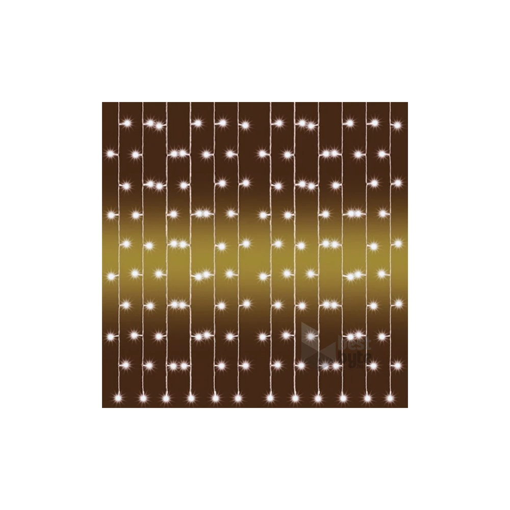 Home KAF 210LC/WW 2mx1m kültéri/beltéri melegfehér LED-es karácsonyi fényfüggöny