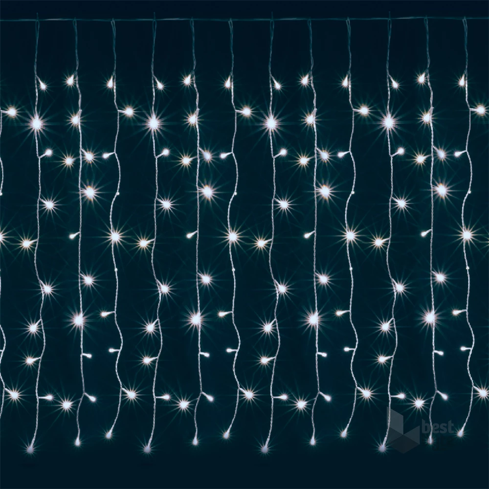 Home KAF 210LC  kültéri/2 m x 1 m/210 db hidegfehér LED-es fényfüggöny
