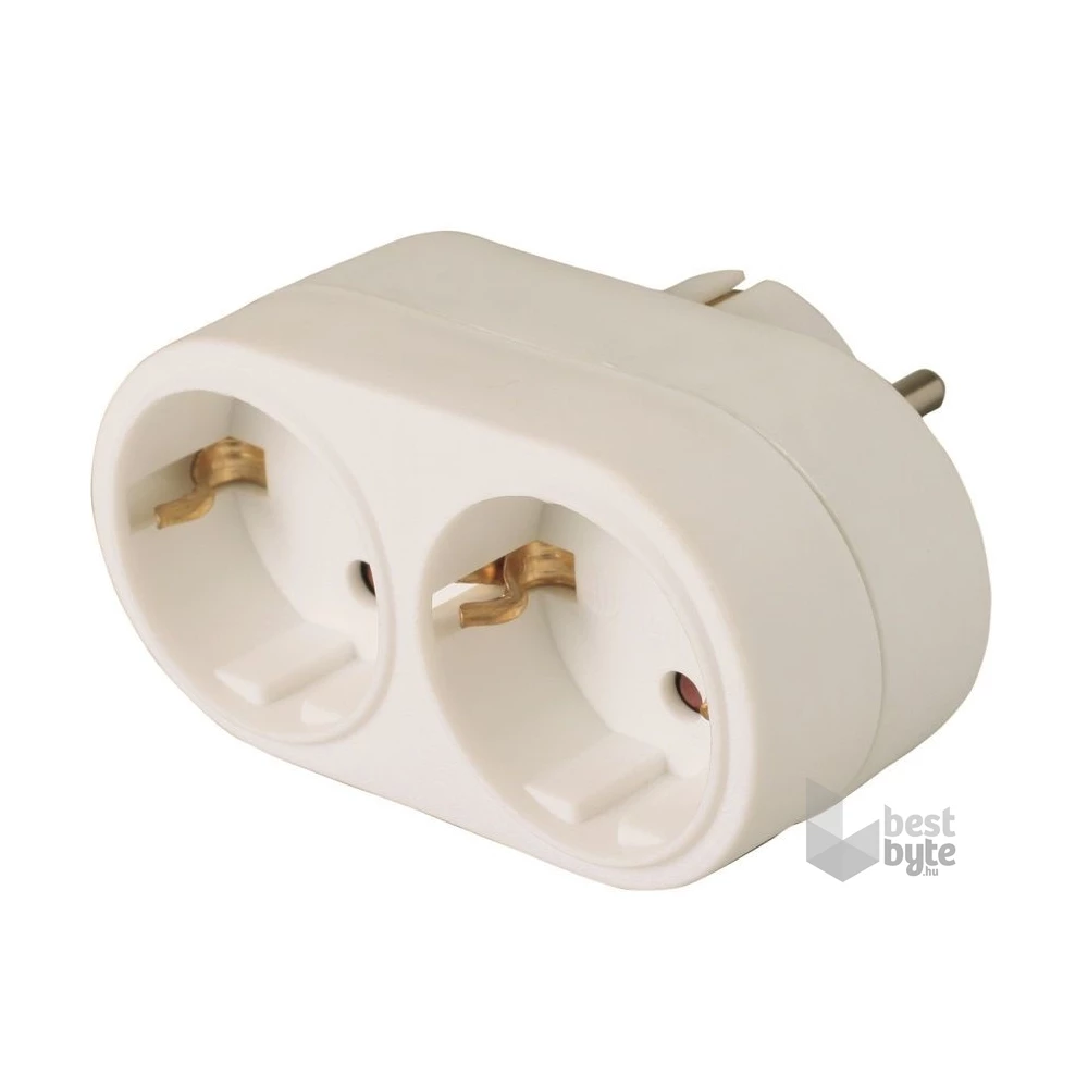 Home NV 22-90 16A 3500Watt földelt elfordított 2-es elosztó