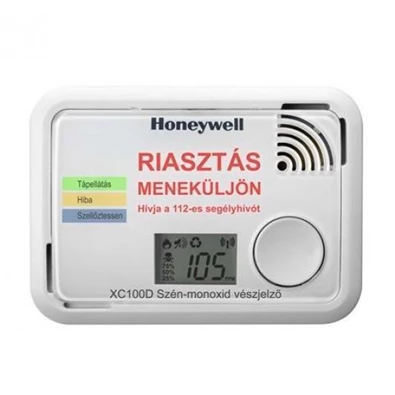 Honeywell XC-100D-HU LCD kijelzős szén-monoxid érzékelő