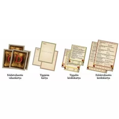 Honfoglaló társasjáték - 2 térképes