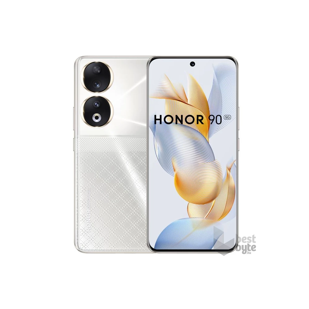 Honor 90 12/512GB DualSIM kártyafüggetlen okostelefon - ezüst (Android)