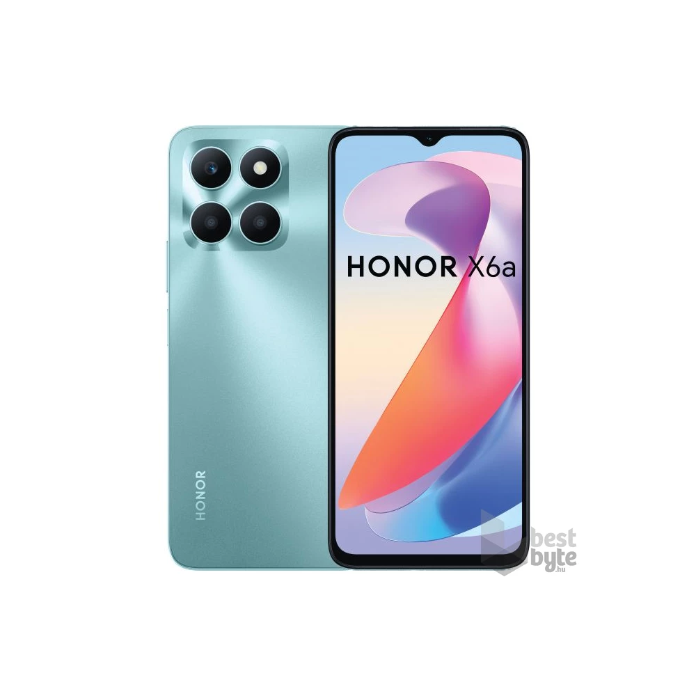 Honor X6a 4/128GB DualSIM kártyafüggetlen okostelefon - kék (Android)