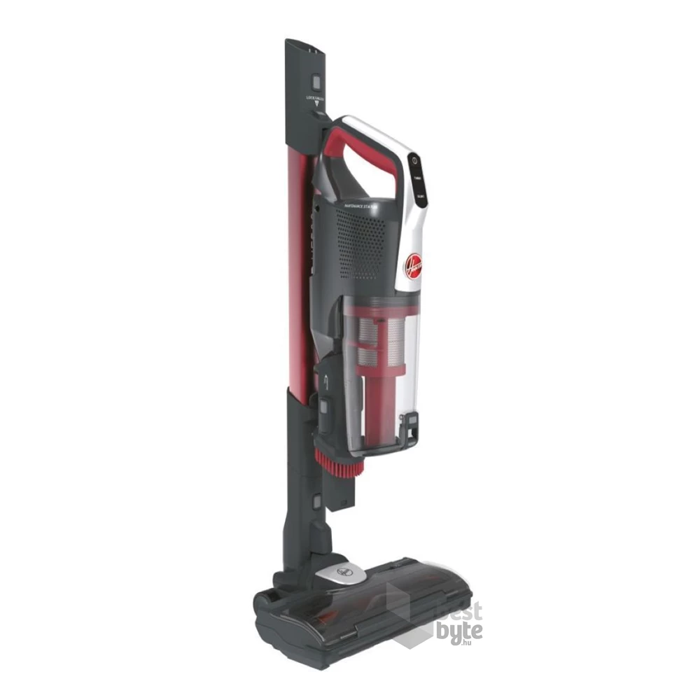 Hoover HF522STH 011 szürke-piros akkumulátoros álló porszívó