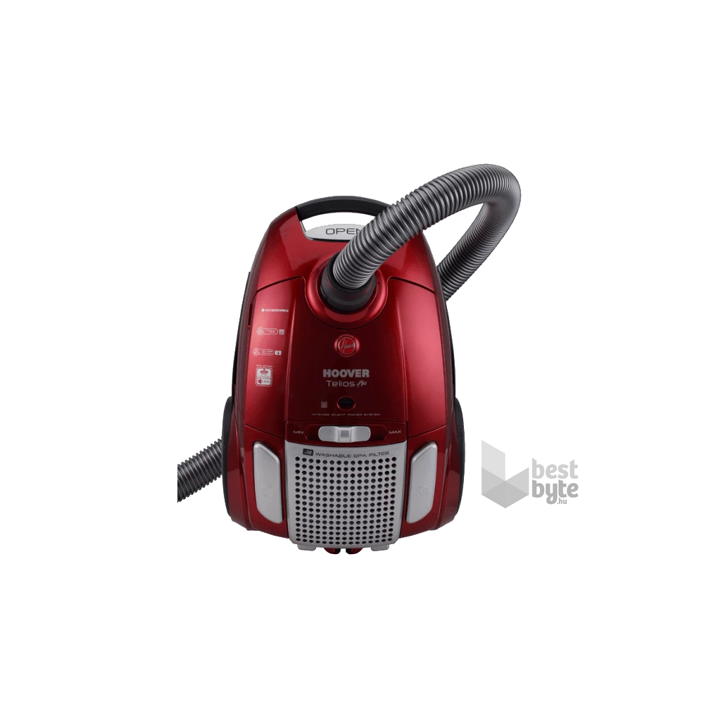 Hoover TE70_TE75011 piros porzsákos porszívó