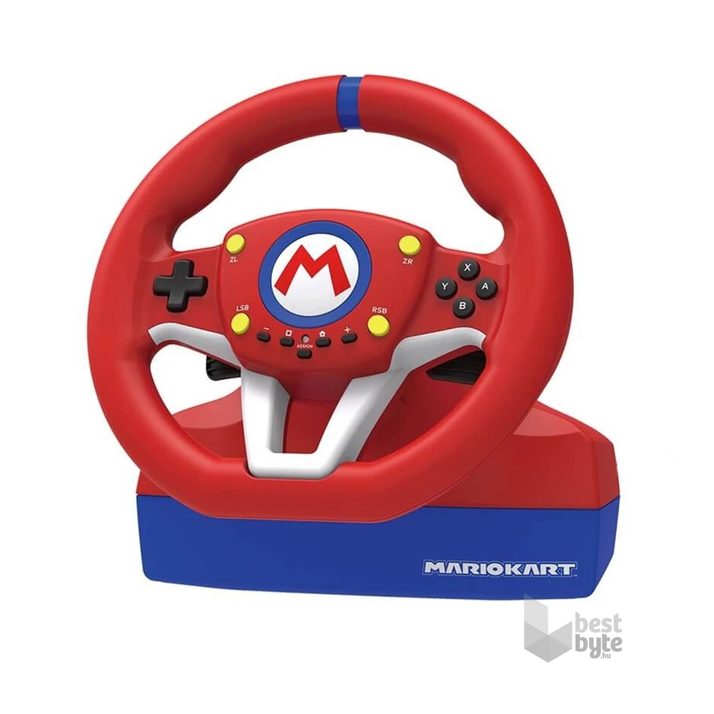 Hori Mario Kart Racing Wheel Pro Mini Nintendo Switch/OLED/Switch 2/PC piros-kék kormány
