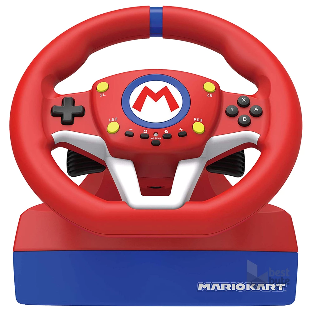 Hori Mario Kart Racing Wheel Pro Mini Nintendo Switch/OLED/Switch 2/PC piros-kék kormány