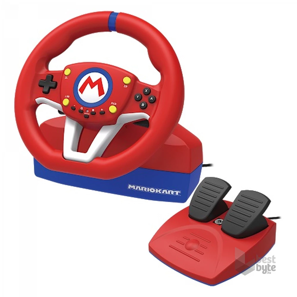 Hori Mario Kart Racing Wheel Pro Mini Nintendo Switch/OLED/Switch 2/PC piros-kék kormány