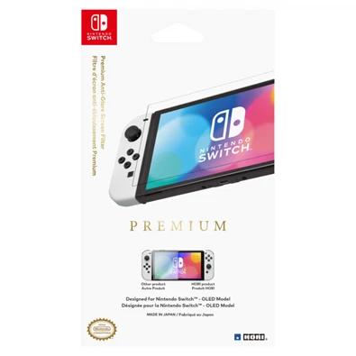 Hori Nintendo Sitch OLED Premium Anti-Glare képernyővédő fólia