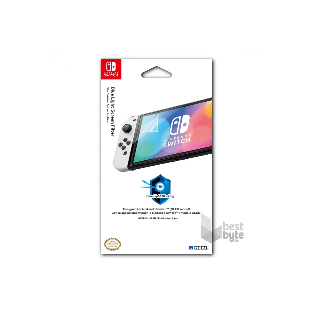 Hori Nintendo Switch OLED Blue Light Screen Filter kijelzővédő fólia