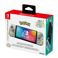 Hori NSP2807 Nintendo Switch Split Pad Compact vezeték nélküli "Pikachu & Mimikyu" mintás D-Pad kontroller