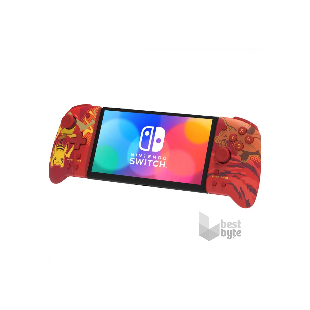 Hori NSP2829 Nintendo Switch Split Pad Pro vezeték nélküli "Pikachu & Charizard" mintás D-Pad kontroller