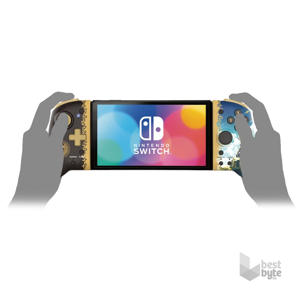 Hori NSP28292 Nintendo Switch Split Pad Pro "The Legend of Zelda: Tears of the Kingdom" mintás D-Pad kontroller pár