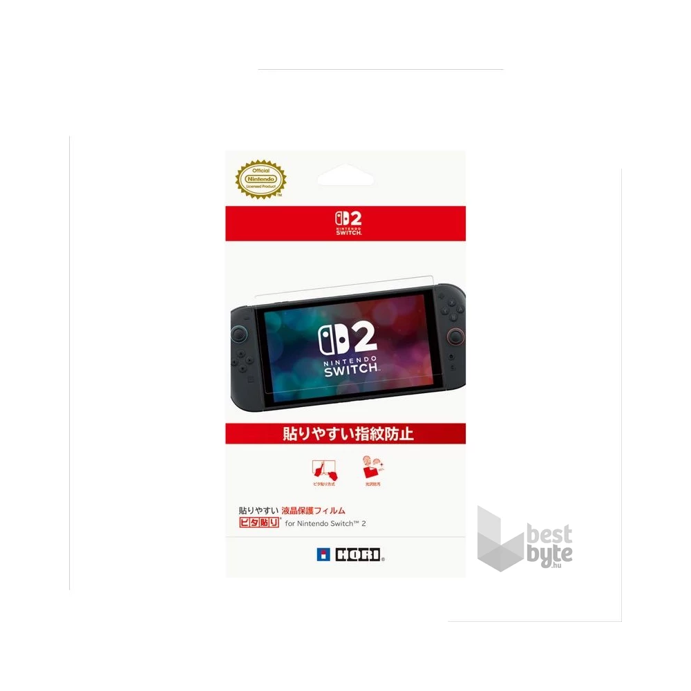 Hori Premium Screen Nintendo Switch 2 Official 9H képernyővédő fólia