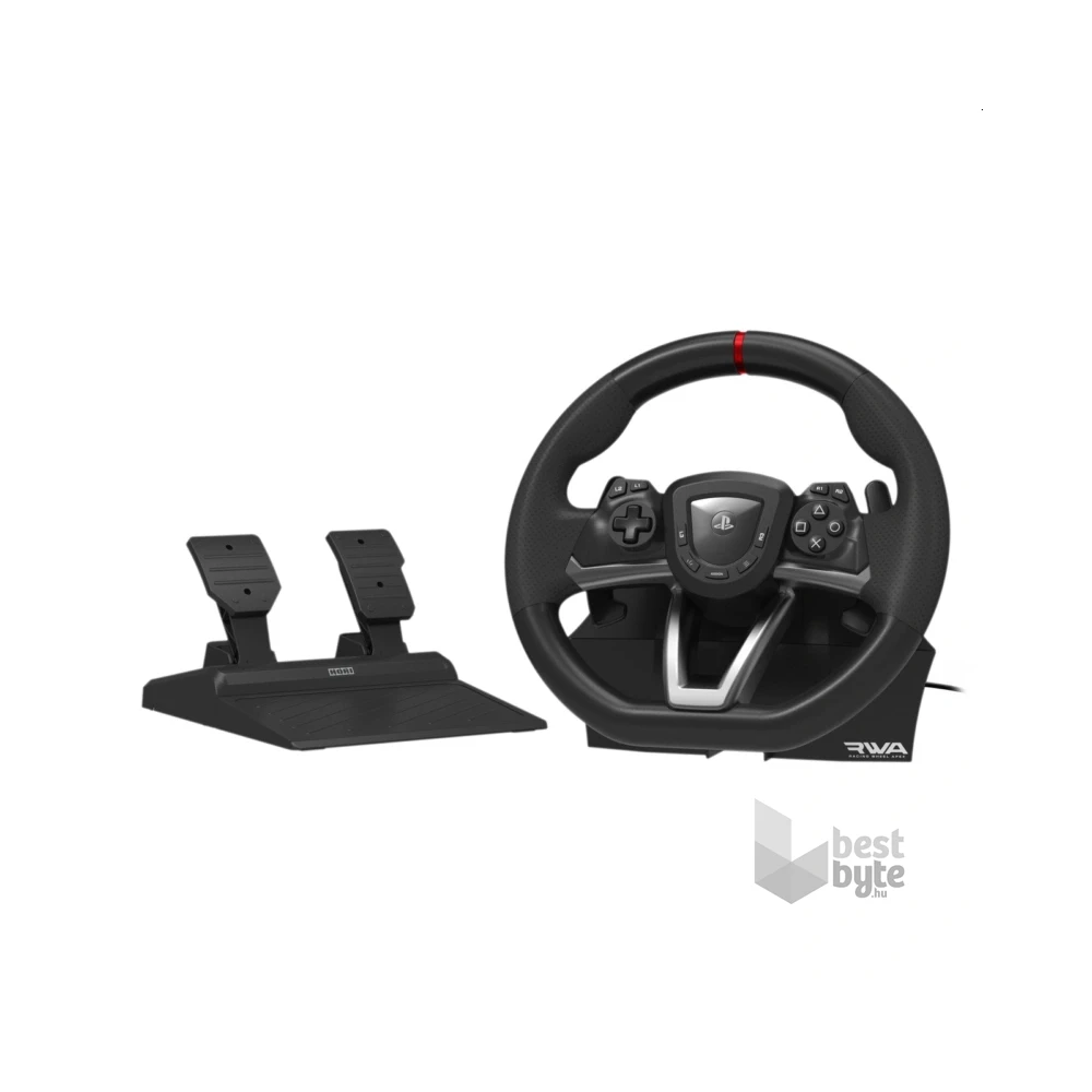 Hori Racing Wheel APEX, PlayStation 5, PlayStation 4, PC, USB, fekete kormány szett