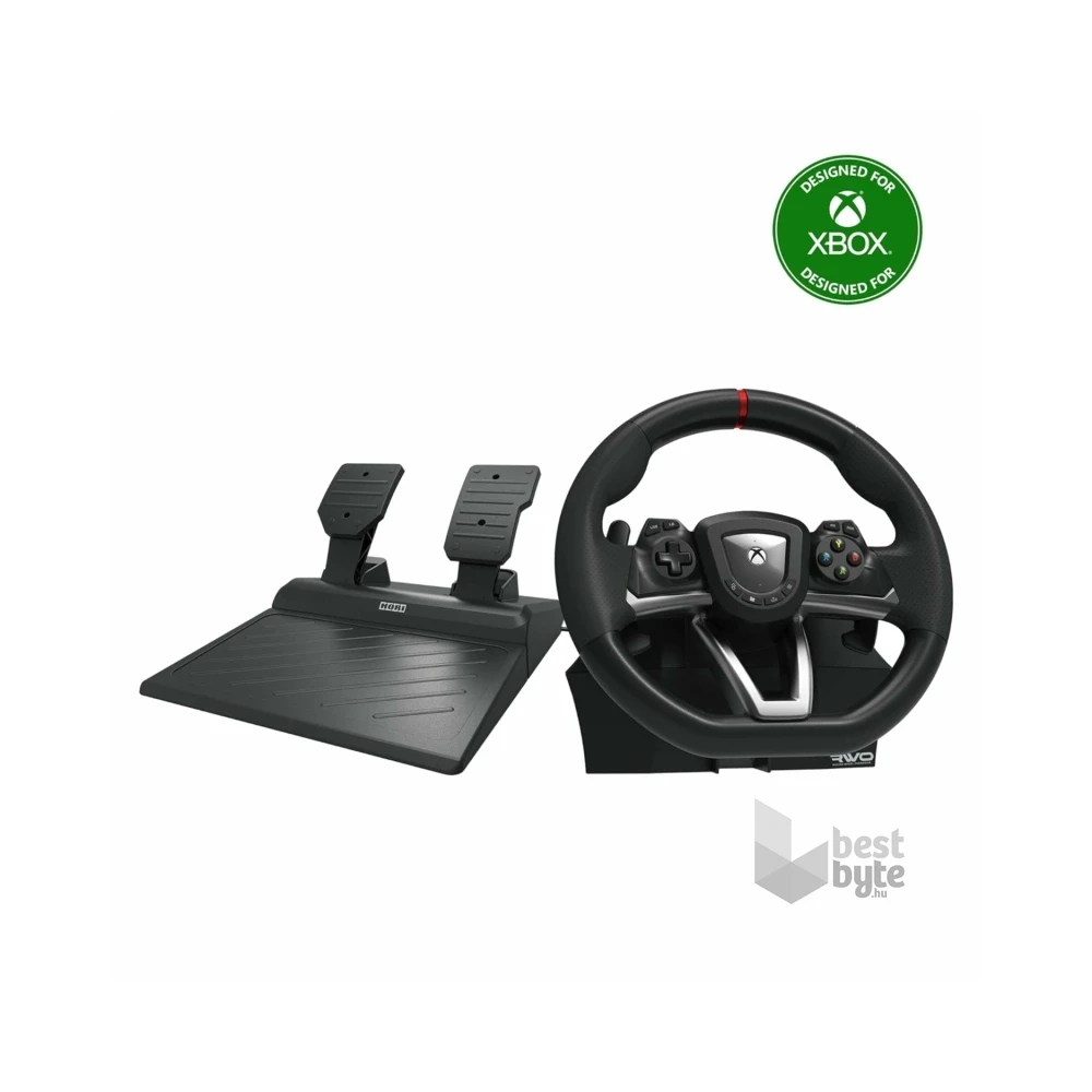 Hori Racing Wheel Overdrive, Xbox Series X|S, Xbox One, PC, USB, fekete kormány szett