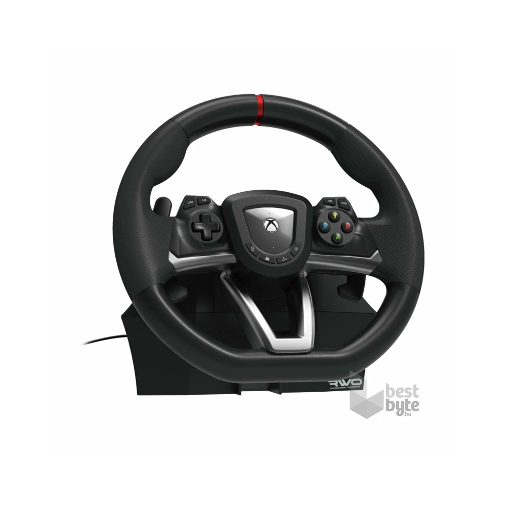 Hori Racing Wheel Overdrive, Xbox Series X|S, Xbox One, PC, USB, fekete kormány szett