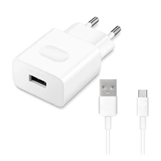 Huawei AP32 / HW-059200EHQ + C02450768A USB 18W fehér hálózati töltő + microUSB kábel