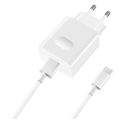 Huawei AP32 / HW-090200EH0 / AP51 USB 18W fehér hálózati töltő + Type-C kábel