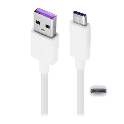 Huawei AP71 / HL1289_B 1m USB/Type-C fehér adat- és töltőkábel