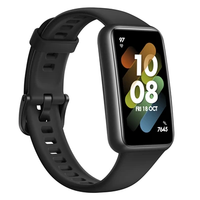 Huawei Band 7 fekete aktivitásmérő