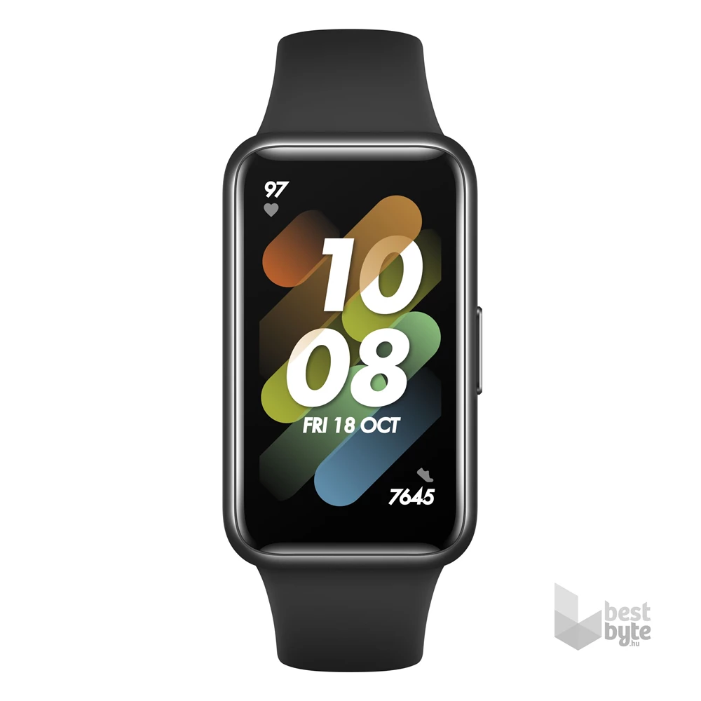Huawei Band 7 fekete aktivitásmérő