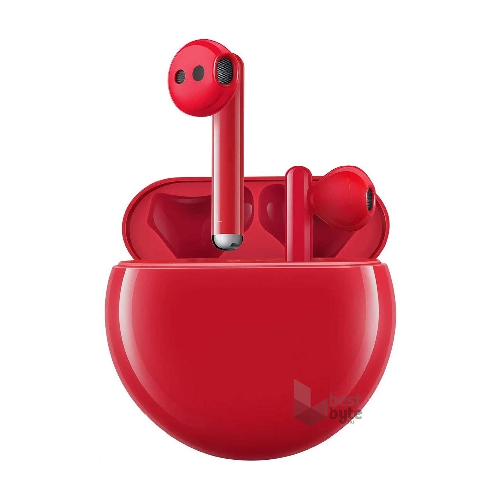 Huawei FreeBuds 3 True Wireless piros fülhallgató