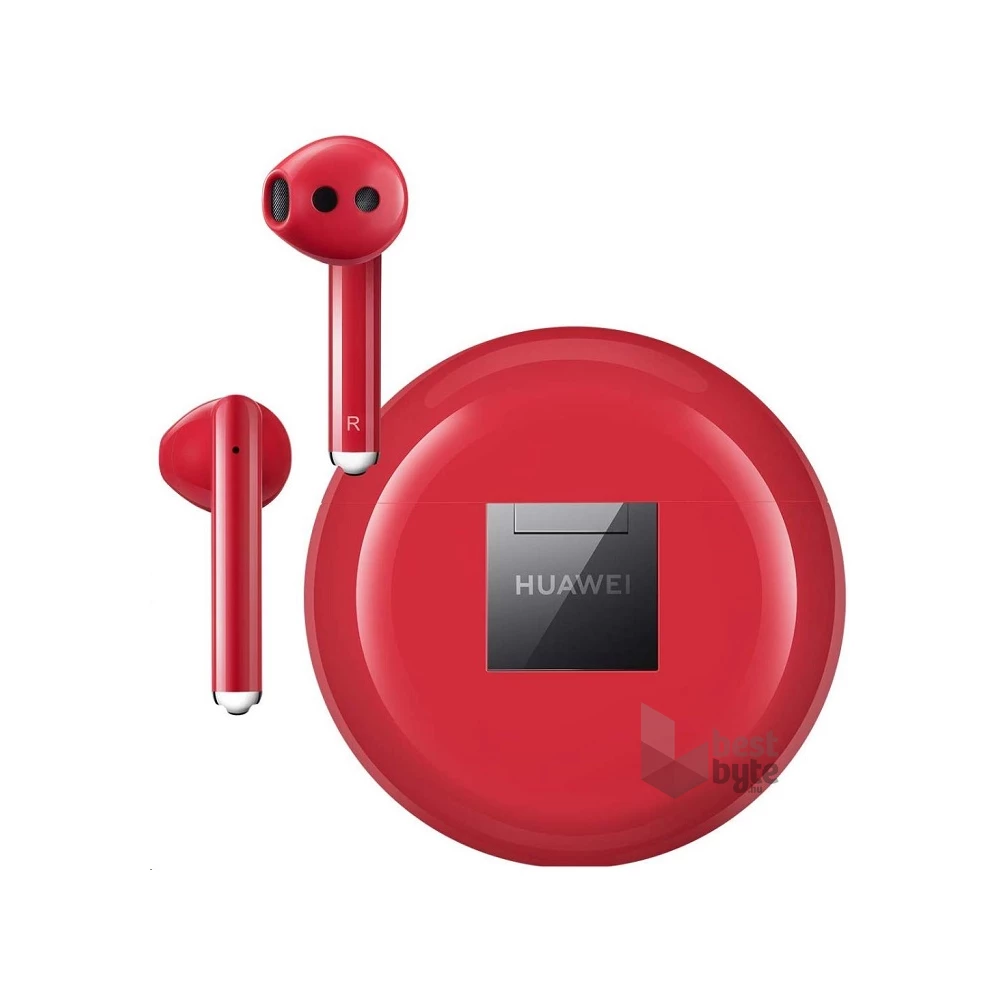 Huawei FreeBuds 3 True Wireless piros fülhallgató