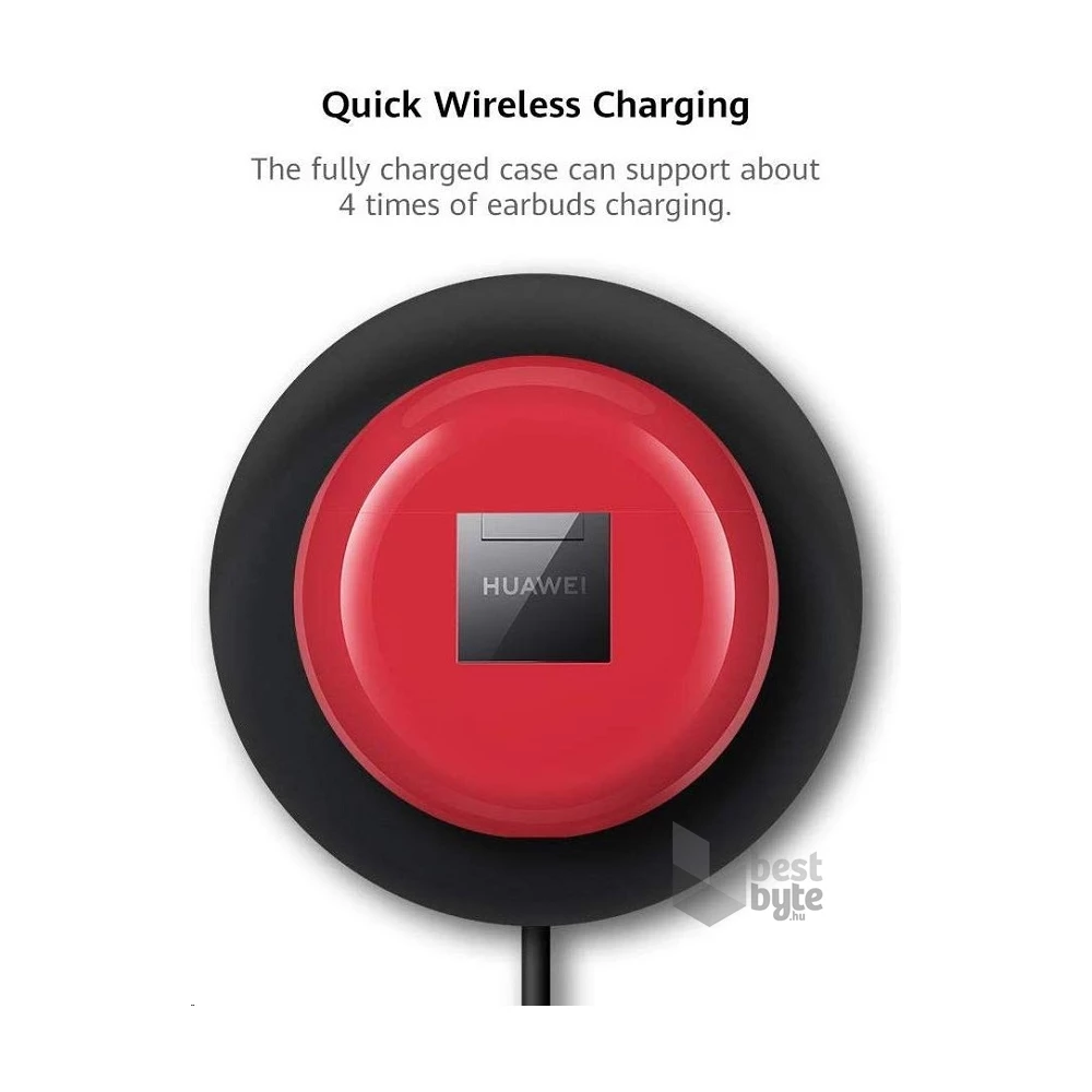 Huawei FreeBuds 3 True Wireless piros fülhallgató